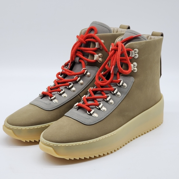 Fear of God Hiking Nubuck High-top Sneakers - Picture 4 of 8